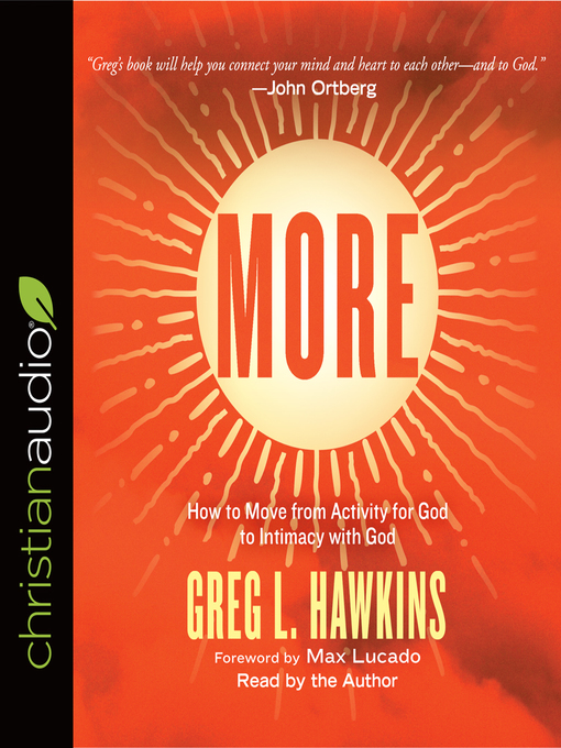 Title details for More by Greg L. Hawkins - Available